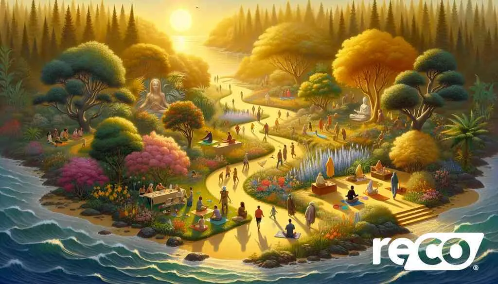 What is the Comprehensive Approach to Healing at RECO Island?