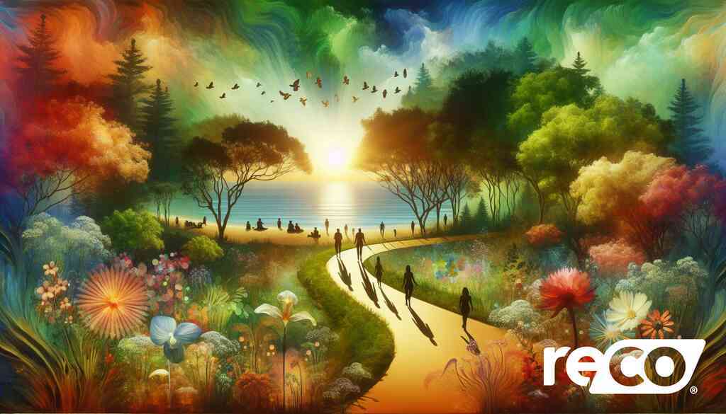 What is the Comprehensive Approach to Healing at RECO Island?