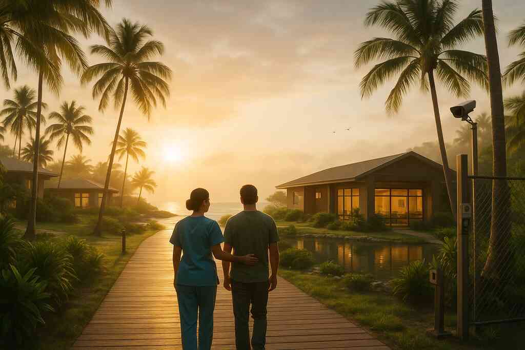 How RECO Island Ensures Safety and Security During Treatment
