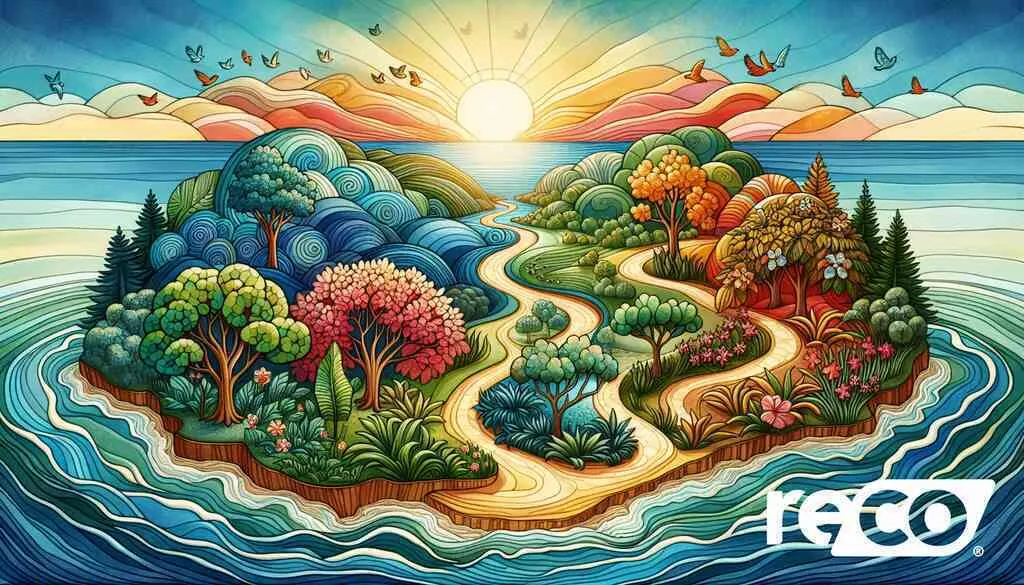 How is Mental Health Integrated into Recovery at RECO Island?