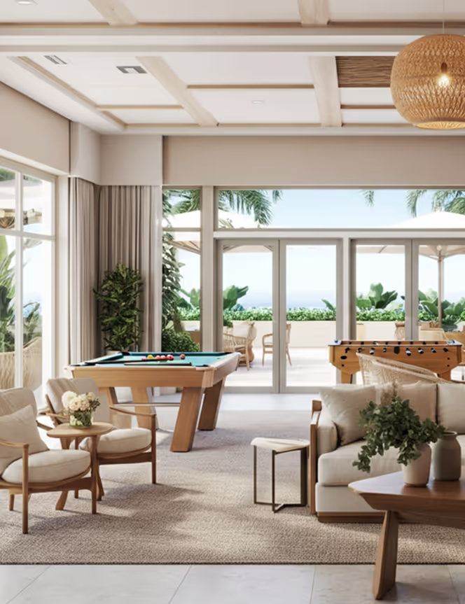 Private therapy room at RECO Island for individual counseling